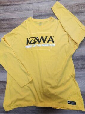 University of Iowa Hawkeyes Long Sleeve T-shirt Size 2X
